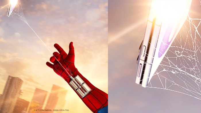 Spider-Man Pamer Galaxy Z Fold8