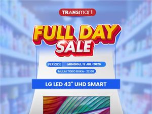 Beli TV bisa Diskon Sejuta Hanya di Transmart Full Day Sale