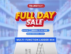 Di Transmart Full Day Sale, Tangga Multifungsi Dijual Murah