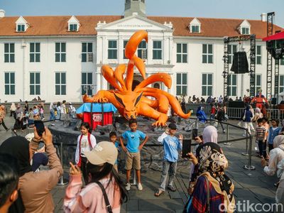 Wisata Sejarah dan Dekorasi Anime Ramaikan Kota Tua Jakarta