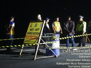 Jalan Sekayu-Lubuklinggau Longsor, Pengendara Diminta Hati-hati