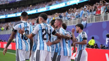 Babak Pertama, Mac Allister Bawa Argentina Ungguli Swiss 1-0