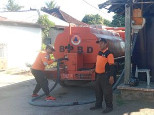Perbaikan Irigasi Bikin Jagaraga Krisis Air, BPBD Buleleng Turun Tangan