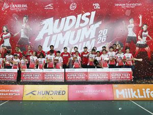15 Atlet Muda Bulutangkis Raih Super Tiket Audisi PB Djarum