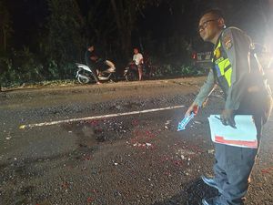 Rem Blong, Truk Tronton Picu Tabrakan Beruntun 5 Kendaraan di Jembrana