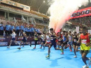 Sumsel Bhayangkara Run 2026 Disambut Antusias Warga, Diikuti 8.035 Peserta