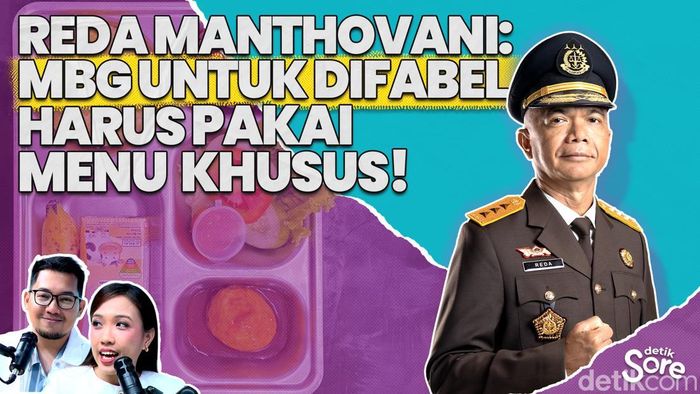 Video: Reda Manthovani Bicara Syarat Khusus Menu MBG untuk Kaum Difabel