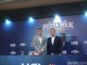 Luis Figo Hadir di Jakarta, Sapa Penggemar Sepakbola Indonesia
