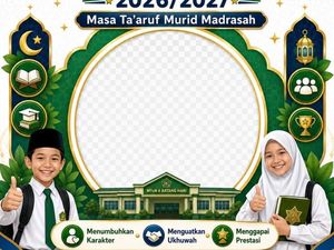 Link Twibbon Matamuda 2026 Kemenag untuk Siswa Baru dan Cara Unggah di Sosmed