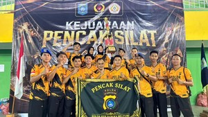 PS Bhayangkara Polda Babel Sabet Emas di Kejuaraan Pencak Silat
