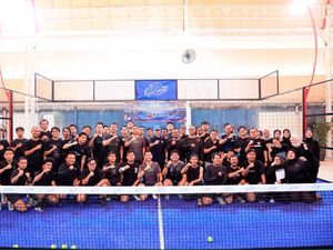Perkuat Sinergitas, Polri Gandeng Jurnalis Gelar Turnamen Padel