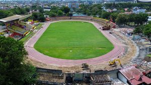 Stadion H Agus Salim Mulai Dibongkar