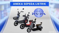 Transmart Full Day Sale Kembali Hadir, Beli Sepeda Listrik Dapat Diskon Besar