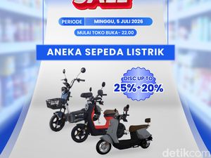 Transmart Full Day Sale Kembali Hadir, Beli Sepeda Listrik Dapat Diskon Besar