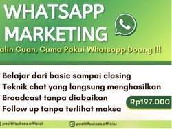 Sudah Punya Banyak Kontak WhatsApp Customer, Tapi Sepi Closing? Ini Penyebabnya