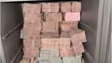 Penampakan Brankas Bupati Sukoharjo Full Isi Gepokan Duit Setoran Anak Buah