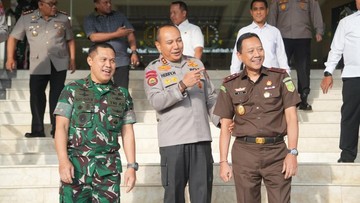 Bertemu Kajati, Kapolda Riau Tegaskan Polri-TNI-Jaksa Solid