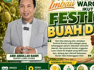 Yuk Daftar Festival Durian Luwu Utara! Raih Hadiah Total 10 Juta
