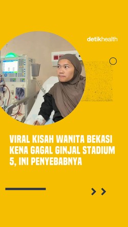 Video: Viral Kisah Wanita di Bekasi Kena Gagal Ginjal Stadium 5, Ini Penyebabnya