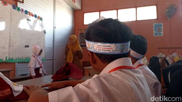 Hanya Lima Siswa Baru Warnai Hari Pertama MPLS di SDN Sukorejo 3 Blitar