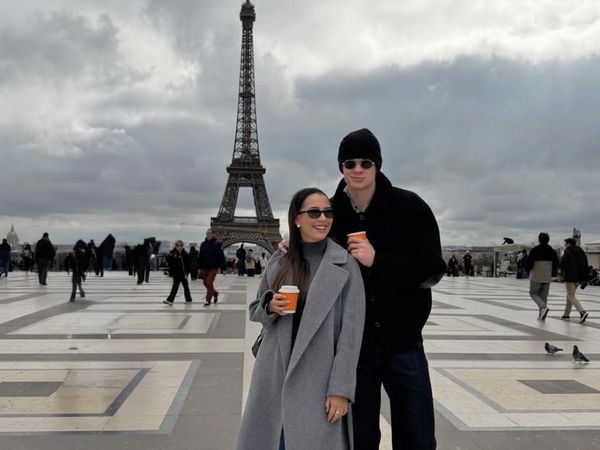 Potret Liburan Haaland dan Kekasih di Paris