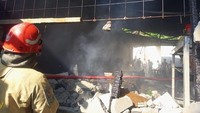 Kandang Ternak di Bogor Kebakaran, Motor Ikut Hangus Terbakar
