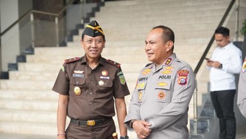 Kapolda Riau Kunjungi Kajati, Perkuat Sinergi Penegakan Hukum