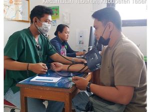 Polres Tabanan Perkuat Layanan Kesehatan, Klinik Bhayangkara Layani 26 Pasien