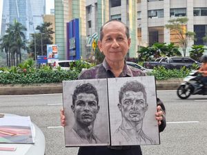 Jalan ke Petronas Malaysia, Mampir Belajar Gambar sama Bapak Taksi Pakai iPad