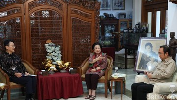 Megawati Terima Dubes Korsel dan UEA di Teuku Umar, Ini yang Dibahas
