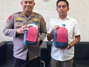 Polairud Jambi Gagalkan Penyelundupan 6.818 Liter BBM Tanpa Dokumen