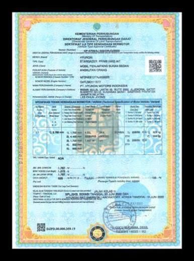Sertifikasi Kendaraan Bermotor. (Dok. Kementerian Perhubungan)