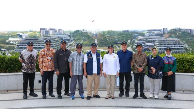 Wakil Ketua Komisi VII DPR RI Rahayu Saraswati Djojohadikusumo melakukan Kunjungan kerja Komisi VII DPR RI ke IKN pada Jumat (10/07/2026). (Dok. OIKN)
