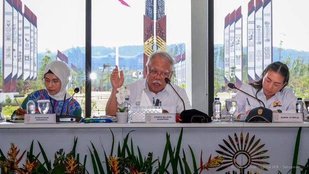 Wakil Ketua Komisi VII DPR RI Rahayu Saraswati Djojohadikusumo melakukan Kunjungan kerja Komisi VII DPR RI ke IKN pada Jumat (10/07/2026). (Dok. OIKN)