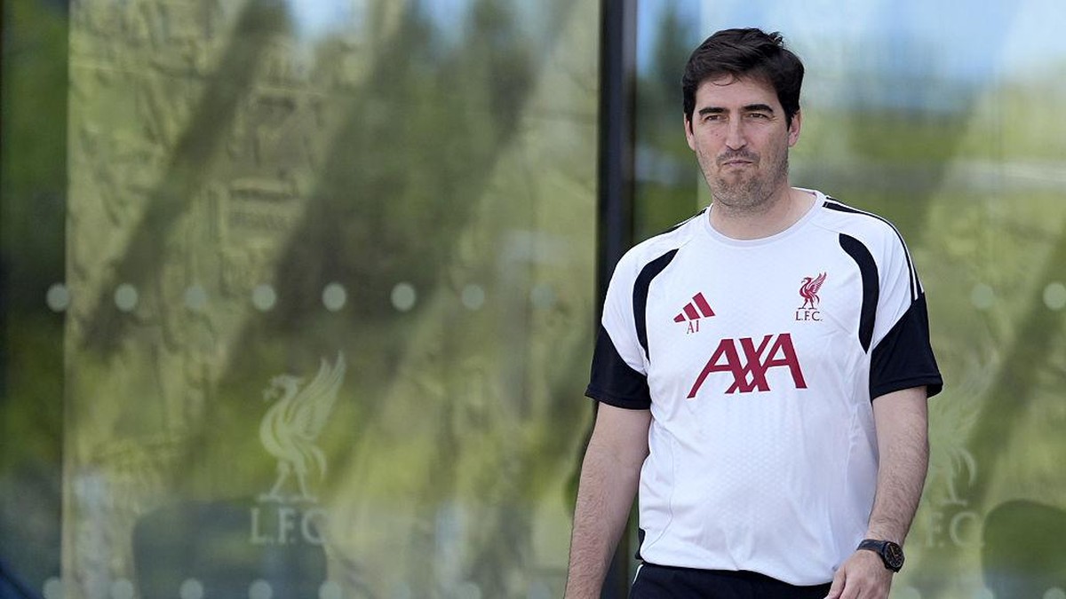 Manajer Liverpool Andoni Iraola. Foto: PA Images via Getty Images/Peter Byrne - PA Images