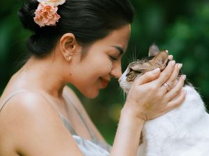Momen Ariel Tatum Bikin Acara Ultah Kucing-kucingnya