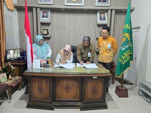 Bank Sumsel Babel Gandeng Kemenag OKU Selatan dalam Kelola Keuangan
