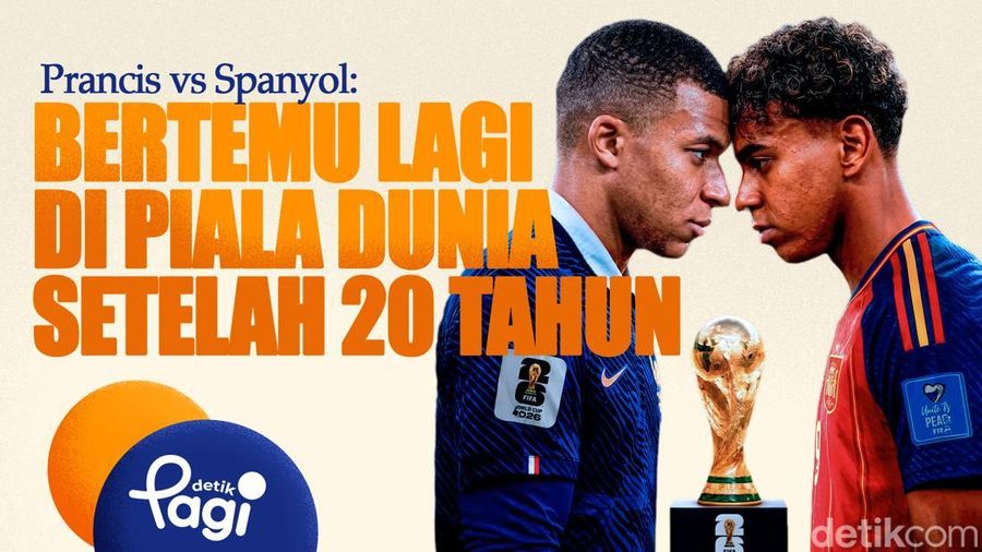 Video: Prancis vs Spanyol: Bertemu Lagi di Piala Dunia Setelah 20 Tahun