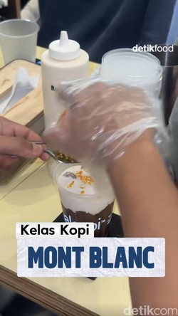 Video Seru! Belasan Peserta Antusias Bikin Mont Blanc bareng detikFood
