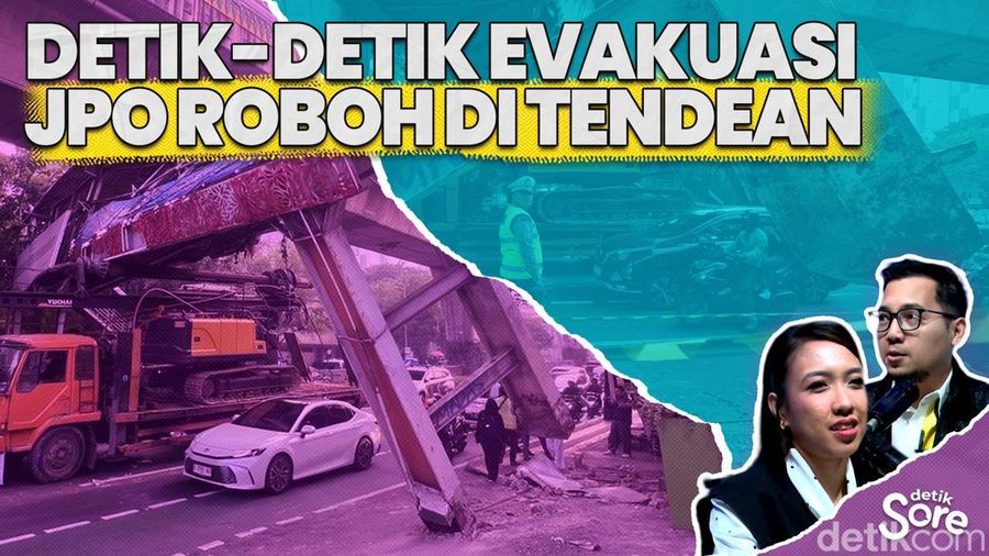 Video: JPO Tendean Jaksel Roboh, Siapa tanggung Jawab?