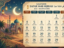 Kalender Bulan Safar 1448 Hijriah Lengkap dengan Tanggal Masehi