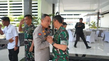 Kapolda Sumsel &amp; Pangdam II/Sriwijaya Perkuat Sinergi dalam Jaga Kamtibmas