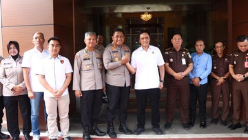 Perkuat Sinergi, Kapolresta Sambangi Kajari Tangerang dan Dandim Tigaraksa