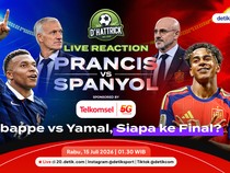 Ayo Tonton! dHattrick Live Reaction Prancis Vs Spanyol