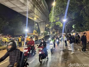 Pembongkaran JPO Selesai, Kini Jalan Tendean Jaksel Dibuka 2 Arah