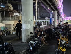 Brimob Gagalkan Balap Liar di Rawamangun Jaktim, 4 Motor Disita