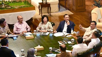 Prabowo Rapat Bareng Luhut dkk di Hambalang, Update Ekonomi Nasional-GovTech