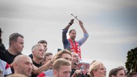 Raja Norwegia Sambut Kepulangan Haaland dkk, Putra Mahkota Pimpin 'Viking Row'