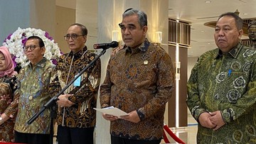 Muzani Pimpin Silaturahmi MPR ke MA, Ingatkan Junjung Supremasi Hukum