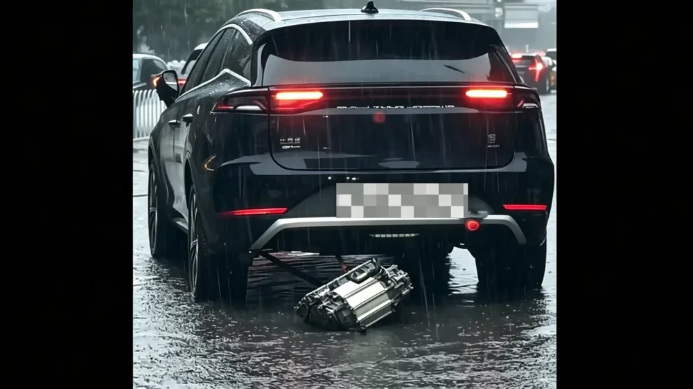 BYD Tang Roboh di Banjir